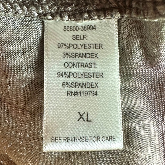 ENERGE WORLD WEAR Purple Velvet Paisley V Neck Babydoll Top 2000s Y2K Women's XL - Picture 7 of 7